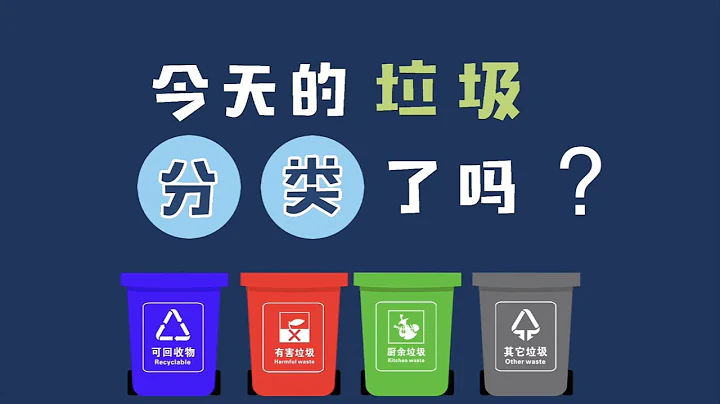 Garbage classification今天的垃圾分類了嗎？ - 天天要聞