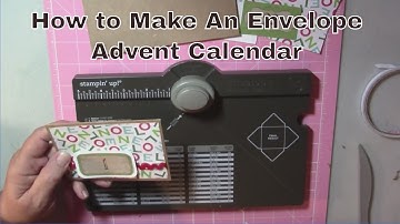 How to Make an Envelope Advent Calendar (First in a series)