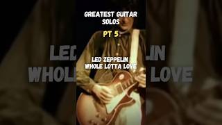 Greatest guitar solos in rock history part 5 #guitarsolo #ledzeppelin #topten
