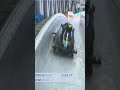 Shhh… hear that?👂 The rhythm of Jamaica on ice. 🇯🇲❄️ #Olympics #Bobsleigh