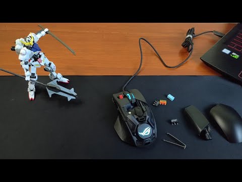 Nyobain berbagai custom mouse switch ft Asus ROG Chakram Core