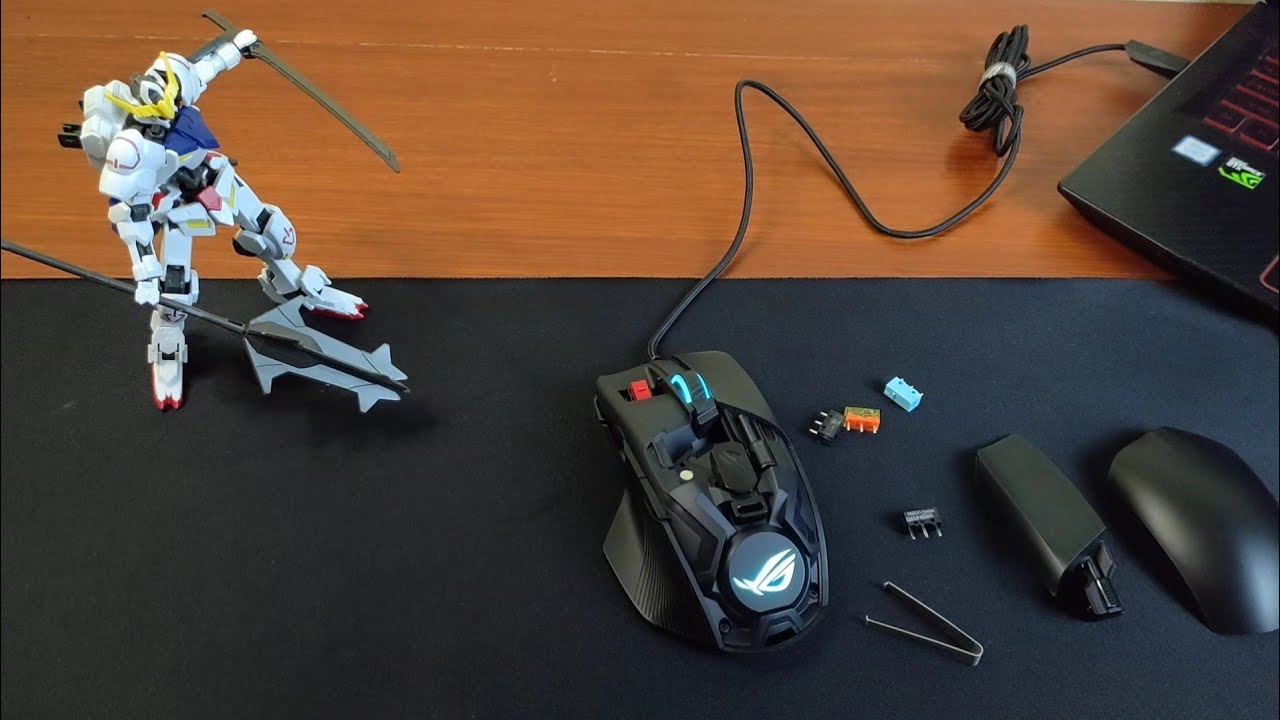 Nyobain berbagai custom mouse switch ft Asus ROG Chakram Core