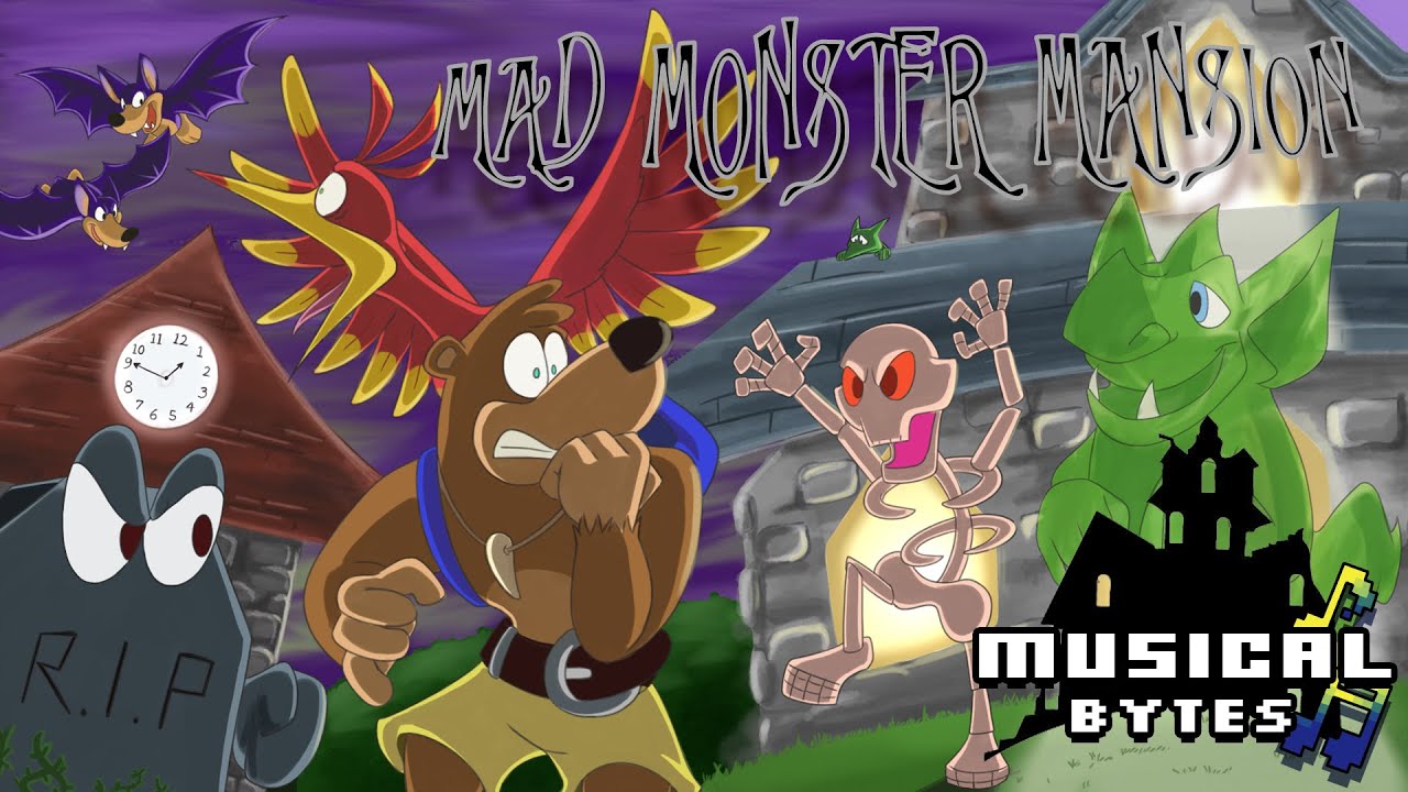 Halloween Musical Bytes - Mad Monster Mansion - Man on the Internet