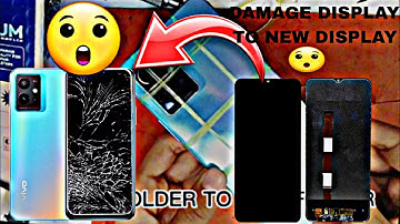 VIVO T1 5G LCD DISPLAY REPLACEMENT || VIVO T1 5G FOLDER COMBO CHANGE || COMBO CHANGE EASY TRICK 🤯🤯🤯
