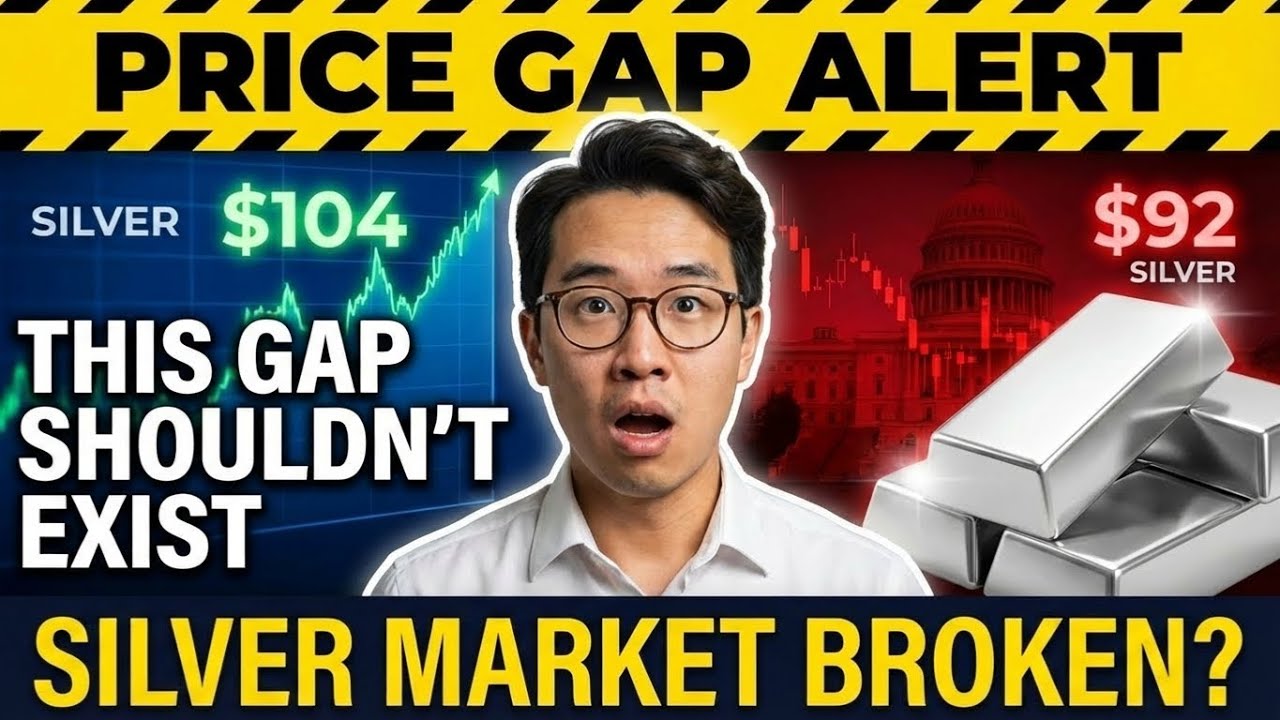 Shanghai Prices Silver at $104 While New York Shows $92 The Gap Exposing a Broken Market