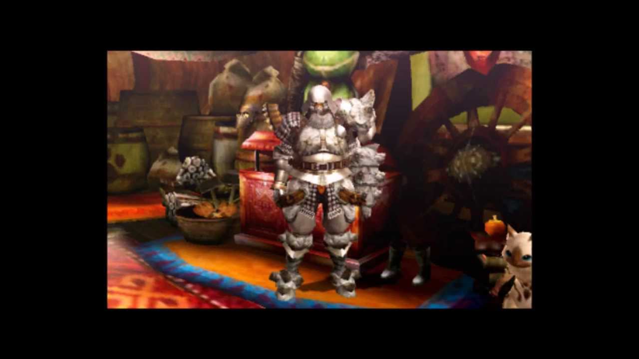 モンハン4G グラビド装備画像（男性／ガンナー） モンスターハンター4G装備編 YouTube