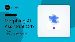 Advanced Morphing AI Orb 🤖 | Canvas Trigonometry &amp; Light Theme UI