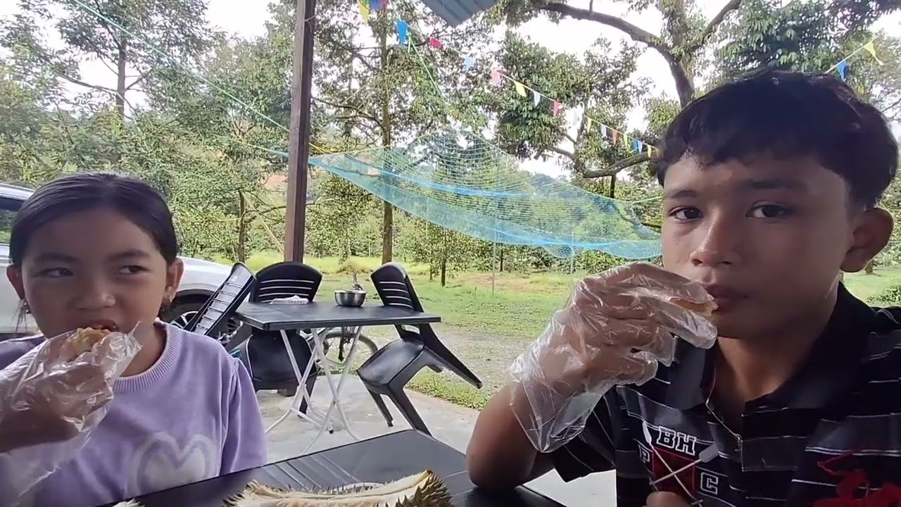 SINGGAH DI FILA FARM UNTUK MENCUBA DURIAN MUSANG KING, DURIAN BLACK TORN, DAN DURIAN IOI SEMENANJUNG