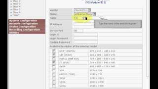 [FlexWATCH] How to set up admin page