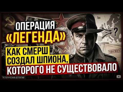 ОПЕРАЦИЯ «ЛЕГЕНДА» КАК СМЕРШ СОЗДАЛ ШПИОНА, КОТОРОГО НЕ СУЩЕСТВОВАЛО