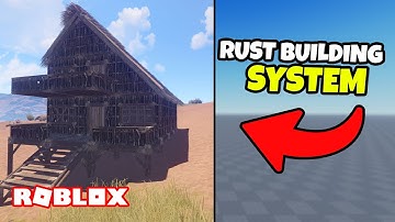 How to make a RUST BUILDING SYSTEM in ROBLOX STUDIO! [OUTDATED]