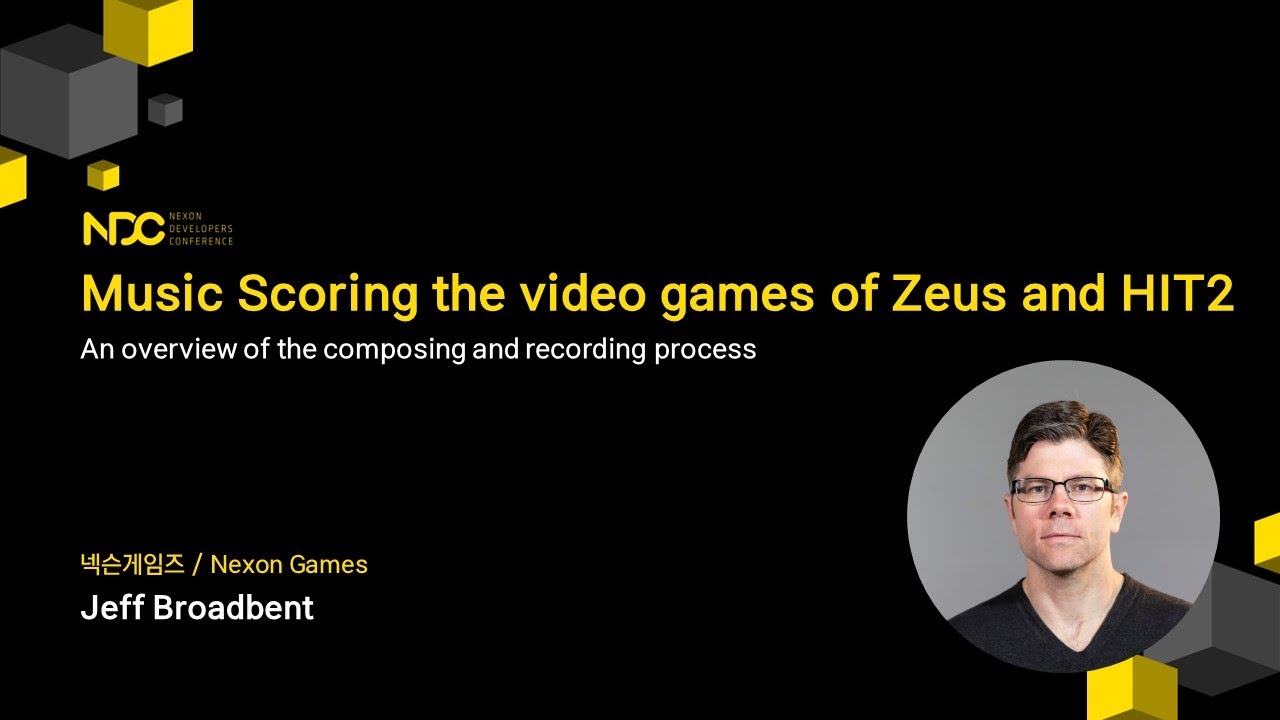 [NDC22-비주얼아트&사운드] Music Scoring the video games of Zeus and HIT2 (한글자막)