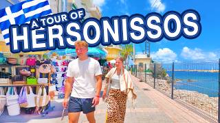 HERSONISSOS CRETE, Greece | A Complete 4K Walking Tour! screenshot 5