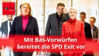 With the Bars allegations, the SPD is preparing for a coalition exit