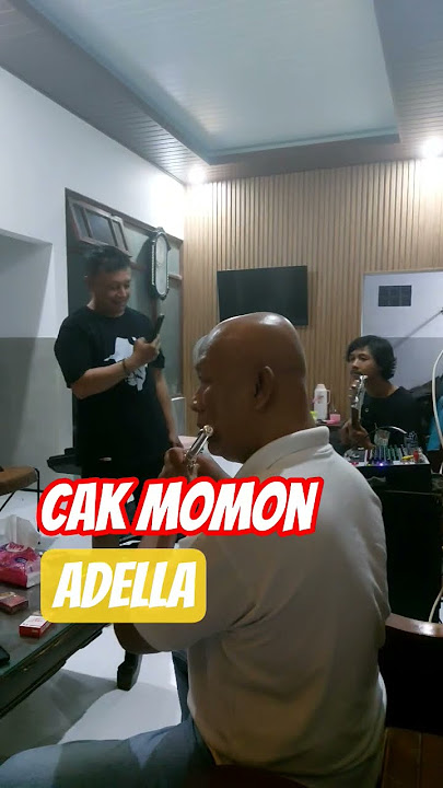 Skill maut cak Momon Adella | Ngeri ngeri sedap bolo ♡♡ #adella #gitarisdangdut #share