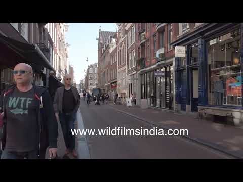 Walking through Amsterdam's 9 Streets and buying Dutch stroopwafels