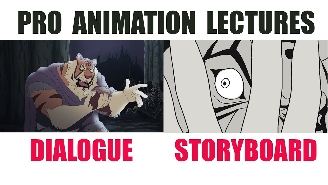 Pro 2D Animation Lectures - How to Animate & Storyboard Dialogue - YouTube