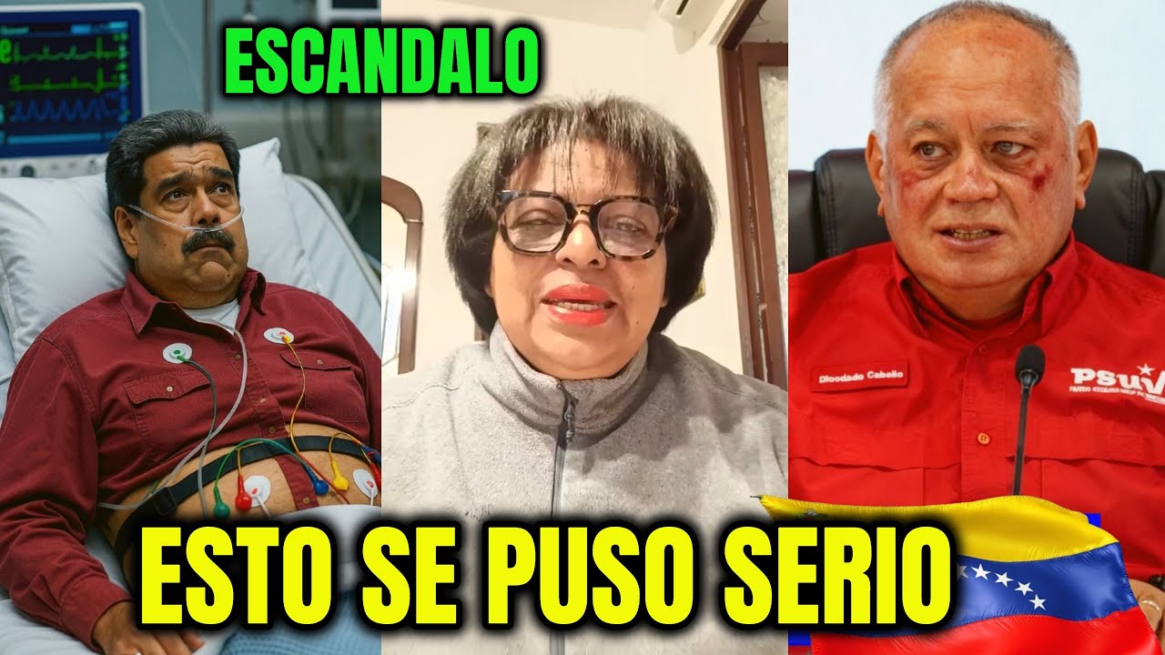 VALIENTE MUJER DESTAPA TREMENDO LIO DE DIOSDADO CABELLO Y MADURO