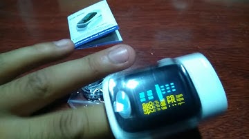 RZ001 OLED Display Fingertip Pulse Oximeter SpO2 Oxygen Monitor for Healthcare