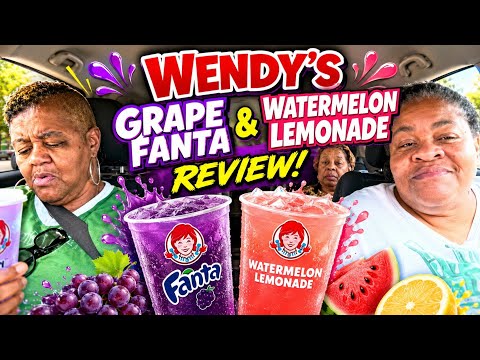 Wendy’s Grape Fanta vs. Watermelon Lemonade! Which One Wins? 🍇🍉🥤