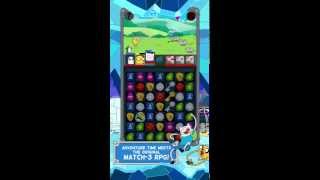 Adventure Time Puzzle Quest Gameplay Video - Game Available July 23 screenshot 1