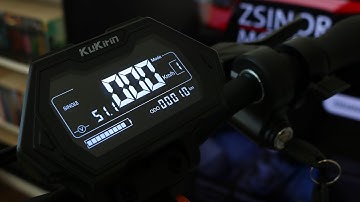 KuKirin G2 Max - Display, Settings & Functions