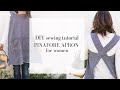 Cross Back Apron Tutorial