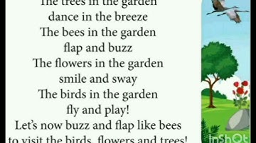 The trees in the Garden song | Ennum Ezhuthum English | Term 03 | Std 1-3