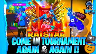 Can RaiStar Come Back In Tournament🔥?? RaiStar Tournament Gameplay Rocky & Rdx Reaction @RaiStar