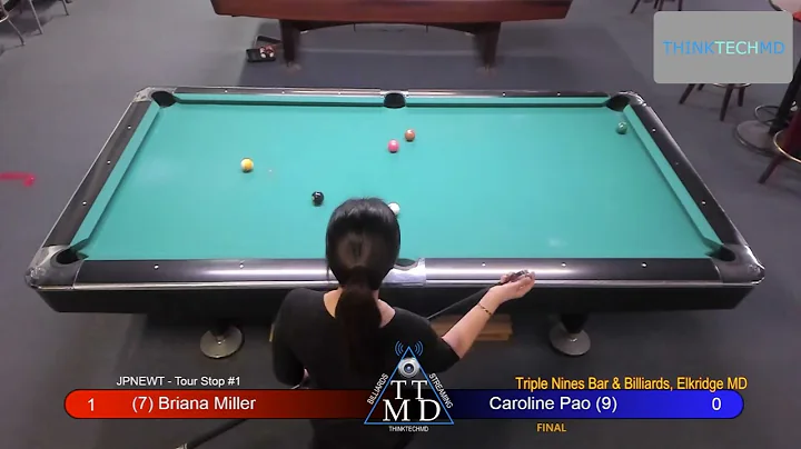 Briana Miller vs Caroline Pao: JPNEWT 2022 - Tour ...