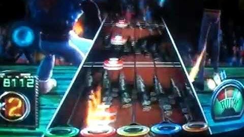 Guitar hero on expert using a standard controller