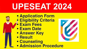 UPESEAT 2024 - Eligibility Criteria, Exam Date, Application form, Syllabus, Exam Pattern