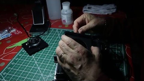 Repairing the Gowland Pocket View Camera