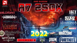 🍀AMD Radeon R7 250x  in 25 GAMES        |  (2022- 2023)