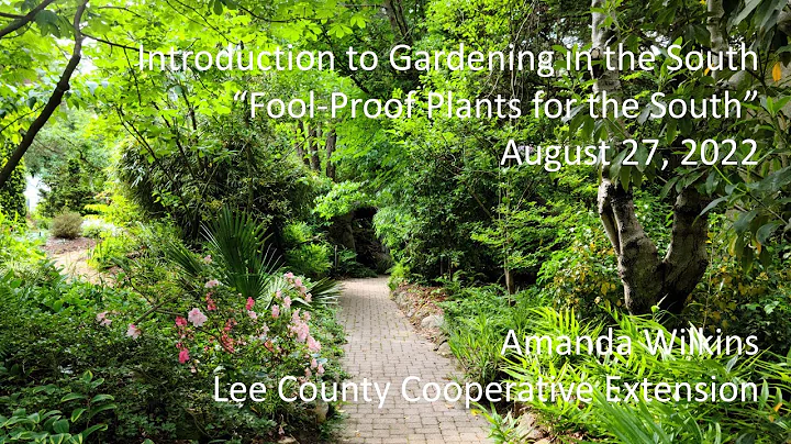 Introduction to Gardening in the South - "Fool-Pro...
