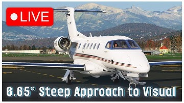 Phenom 300 | An interesting approach | Linz - Lugano | X-Plane 12.3 BETA