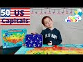 50 Capitals | 50 US Capitals with Isaac!!