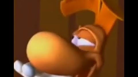 Rayman the animated series but only when Rayman says "car"
