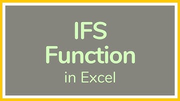 How to Use IFS in Excel - Tutorial