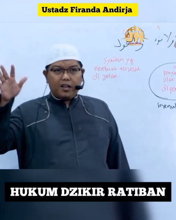 The Law of Ratiban Dhikr || Ustadz Firanda Andirja
