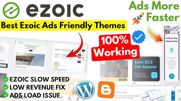 Best Ezoic Ads Friendly Themes for WordPress & Blogger | Ezoic Ads More Faster