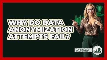 Why Do Data Anonymization Attempts Fail? - The Friendly Statistician