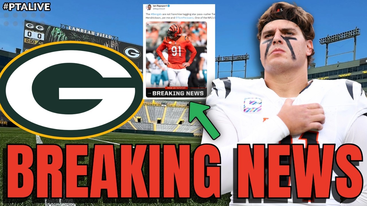 🚨  BREAKING NEWS: Trey Hendrickson Just Hit Free Agency - Can the Packers Afford Him?