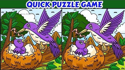 [Spot the differences] NEW CHALLENGING PUZZLES | #find5difference #challenge #quizzes