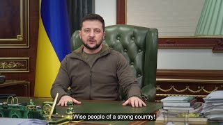 Обращение Владимира Зеленского по итогам 33-го дня войны (2022 ) Новости Украины