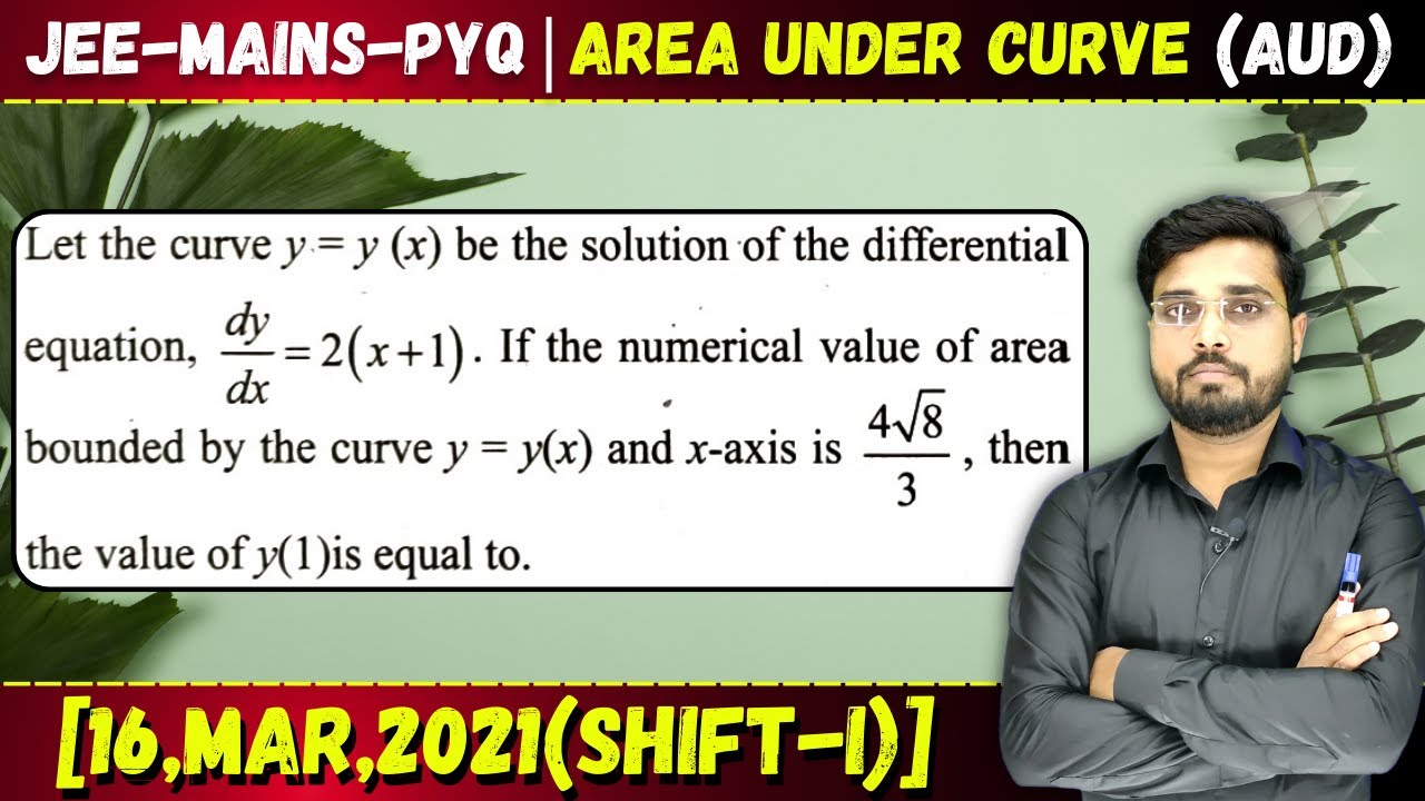 Let The Curve Y Y x Be The Solution Of The Differential Equation D let-the-curve-y-y-x-be-the-solution-of-the-differential-equation-d