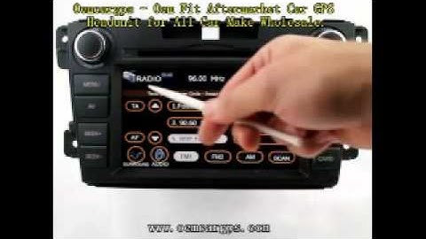 Video Review of 2010 Mazda3 GPS Navigation Headunit