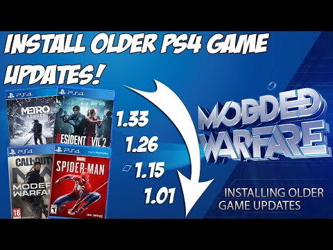 How to Install Older PS4 Game Updates on Any PS4 7.02/7.50.