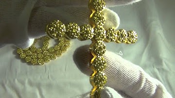 Lemonade Cluster Hip Hop Rosary Chain Bling Bling