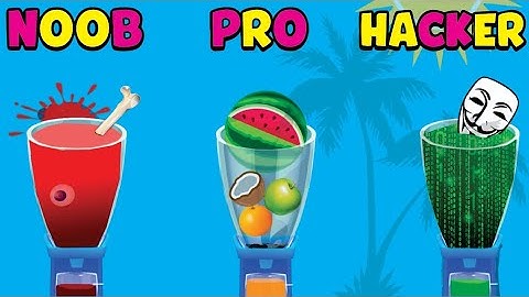 NOOB vs PRO vs HACKER in Blend It 3D